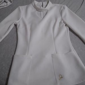 Scrub set white Jaanuu xs